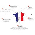 99DECO - Fond de hotte en aluminium blanc - 70x90 cm - vignette