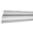 SANS - Corniche plafond C113 8,3 x 8 cm - Polyuréthane Cimaises &+ - vignette