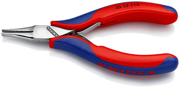 TOPCAR - KNIPEX - Pince de préhension pour l'électronique - mâchoires plates larges - Longueur: 115mm - 13640 - large