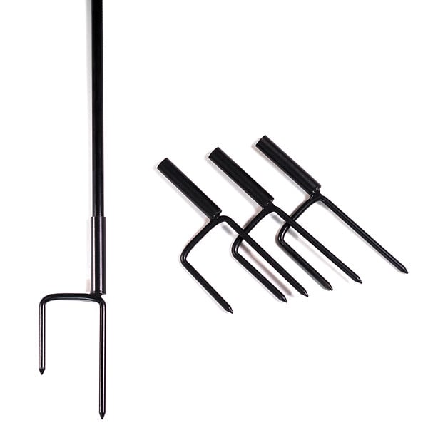 ID MARKET - Kit clôture filet à poules 50 M avec porte 15 piquets double pointe - large