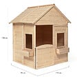 ID MARKET - Maisonnette enfant en bois ADVENTURE, cabane de jeux extérieure - vignette