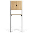 ID MARKET - Meuble étagère dessus WC placard DETROIT design industriel - vignette