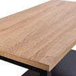 ID MARKET - Range bûches vertical large avec 2 étagères 33 x 66 x 112 cm pour cheminée - vignette