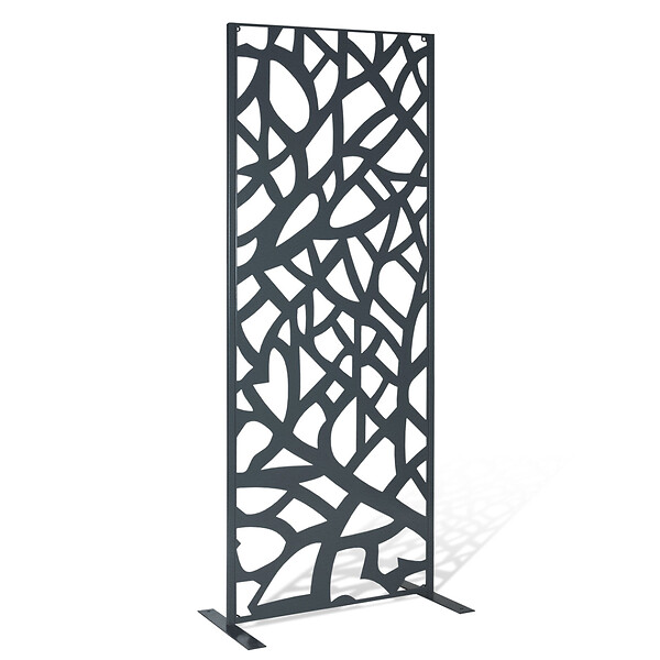 ID MARKET - Panneau décoratif universel 150 x 50 CM USAK gris - large