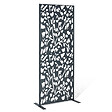 ID MARKET - Panneau décoratif universel 150 x 50 CM FLOWER gris - vignette