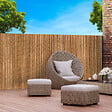 ID MARKET - Brise vue occultant 1,8 x 10 M imprimé bambou 160 gr /m² - vignette
