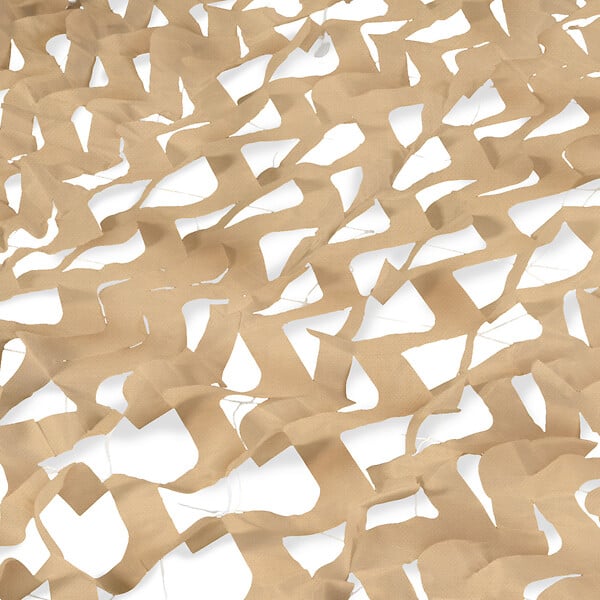 ID MARKET - Voile d'ombrage rectangulaire design ombrière camouflage 3x4 M sable - large