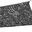 ID MARKET - Voile d'ombrage rectangulaire design ombrière camouflage 3x4 M gris - vignette