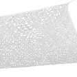 ID MARKET - Voile d'ombrage rectangulaire design ombrière camouflage 4x6 M blanc - vignette