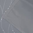 ID MARKET - Lot de 2 rideaux thermiques gris anthracite motif courbe 140x240 cm - vignette