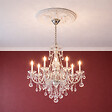 SANS - Rosace plafond 65,9 cm R039 - Polyuréthane - vignette