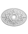 SANS - Rosace plafond 54,4 x 78,5 cm R041 - Polyuréthane - vignette
