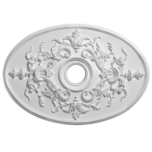 SANS - Rosace plafond 54,4 x 78,5 cm R041 - Polyuréthane - large
