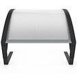 ID MARKET - Toit de protection UV en polycarbonate pour robot tondeuse gris anthracite - vignette