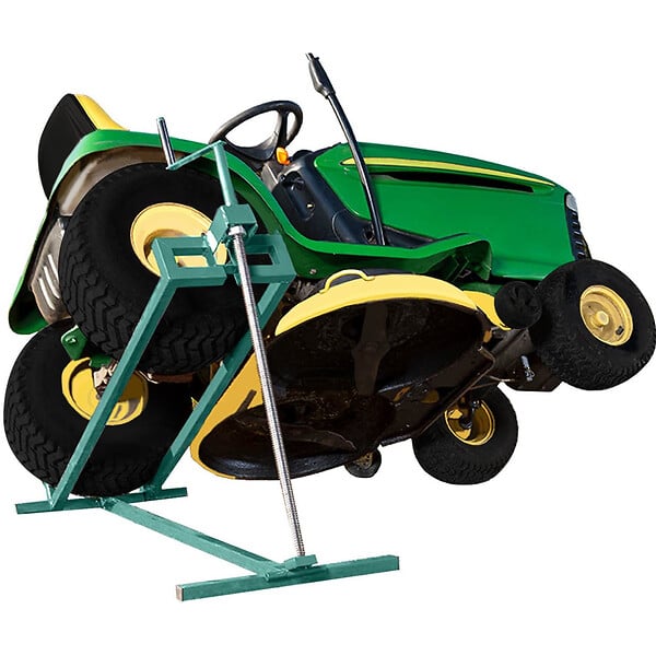 ID MARKET - Cric lève tracteur tondeuse 400 KG - large