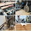 99DECO - Kit de 3 moulures murales en bois - Pin des Landes - Prêt à coller et peindre - Salomé - 3 mètres - Fabrication française - vignette