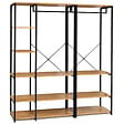 ID MARKET - Dressing modulable XXL L. 150 cm DETROIT design industriel - vignette