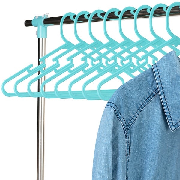 ID MARKET - Séchoir à linge vertical pliable 3 niveaux OPTIMUM capacité 30M avec tringle télescopique cintres et pinces blanc et bleu - large