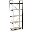 ID MARKET - Etagère 5 niveaux DETROIT design industriel 170 cm - vignette