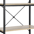 ID MARKET - Etagère 5 niveaux DETROIT design industriel 170 cm - vignette
