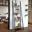 ID MARKET - Etagère échelle 4 niveaux DETROIT design industriel - vignette