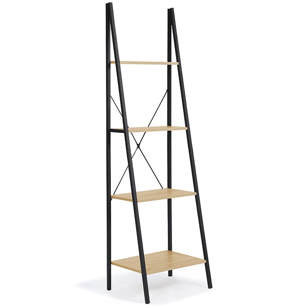 ID MARKET - Etagère échelle 4 niveaux DETROIT design industriel - large