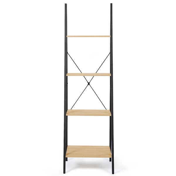 ID MARKET - Etagère échelle 4 niveaux DETROIT design industriel - large