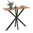 ID MARKET - Console ALIX pied araignée bois et noir - vignette