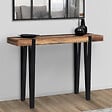 ID MARKET - Console AUSTRIA bois pied épingle - vignette