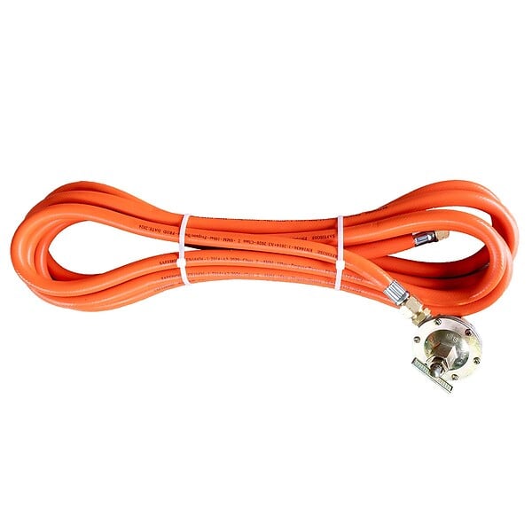 INTEC - Chalumeau à gaz 2 Bruleurs Ø 60 mm Turbo + Détendeur gaz 4.0 bar Tuyau 5m INTEC - large