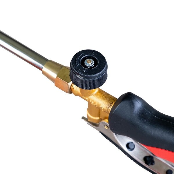INTEC - Chalumeau à gaz 2 Bruleurs Ø 60 mm Turbo + Détendeur gaz 4.0 bar Tuyau 5m INTEC - large