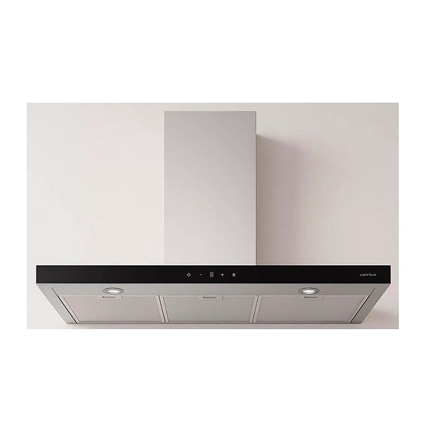 AIRLUX - hotte décorative murale 90cm 636 m3/h inox - AHBS960SS - large