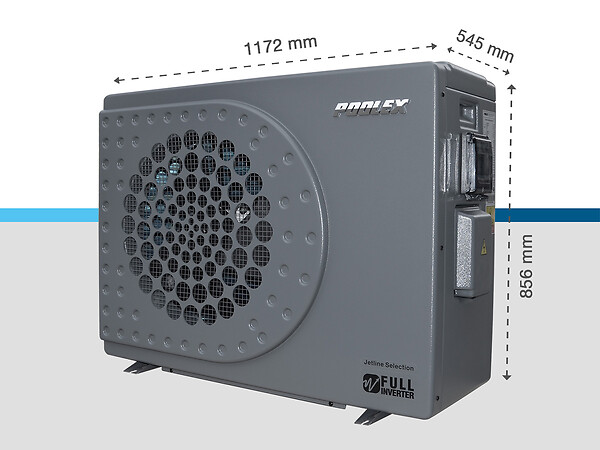 POOLEX - Pompe à chaleur 11,90 kW Jetline Selection Full Inverter Wifi 125 - Poolex - large