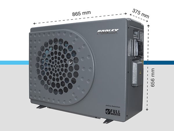 POOLEX - Pompe à chaleur 9,50 kW Jetline Selection Full Inverter Wifi 95 - Poolex - large