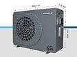 POOLEX - Pompe à chaleur 9,50 kW Jetline Selection Full Inverter Wifi 95 - Poolex - vignette
