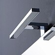KIAMAMI VALENTINA - Miroir De Salle De Bains Affleurant 90 X 70 Cm Avec Éclairage Reversible Led Light - vignette