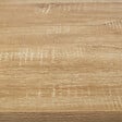 ID MARKET - Ilot central IVO 120 cm bois noir avec plan de travail façon hêtre - vignette