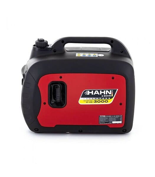 HAHN & SOHN - Groupe électrogène Inverter 2 kW pour camping, outils et petits appareils - Hahn  Sohn H IG 3000 - large