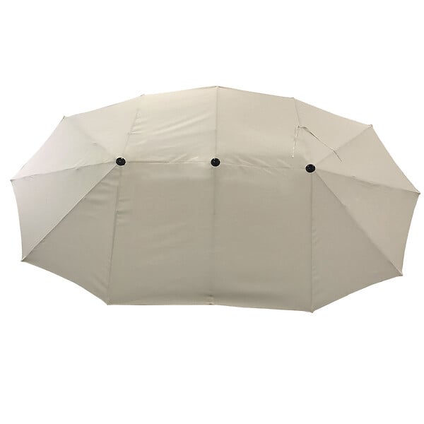 HAPPY GARDEN - Parasol double 2x4m LINAI beige - large