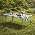 CONCEPT USINE - Table de jardin 8-10 places 200cm bleu BERGAME - vignette