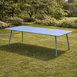 CONCEPT USINE - Table de jardin 8-10 places 200cm bleu BERGAME - vignette