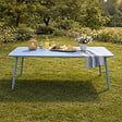 CONCEPT USINE - Table de jardin 8-10 places 200cm bleu BERGAME - vignette