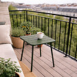 CONCEPT USINE - Table carrée 2 places 50x50cm vert BERGAME - vignette
