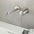 GROHE - Mitigeur lavabo mural Essence Taille M chromé avec corps encastré - vignette
