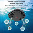 WYBOT - robot électrique de piscine sans fil nettoyage des fonds - osprey 200 max - vignette