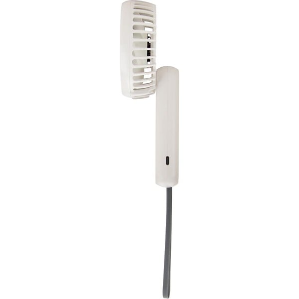 VOLTMAN - Mini ventilateur à main portable Ø10 cm 2.5W - blanc - Voltman - large
