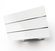 ROBLIN - hotte décorative inclinée 80cm 580m3/h blanc - 5630306 - vignette