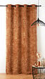 LINDER - RIDEAU THERMIQUE COLORADO ORANGE CARAMEL 135x260cm - vignette
