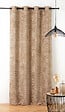 LINDER - RIDEAU THERMIQUE COLORADO BEIGE CHAMOIS 135x260cm - vignette