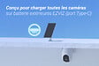 EZVIZ - Panneau solaire de rechargement EZVIZ 5W connectique Typce-C - vignette